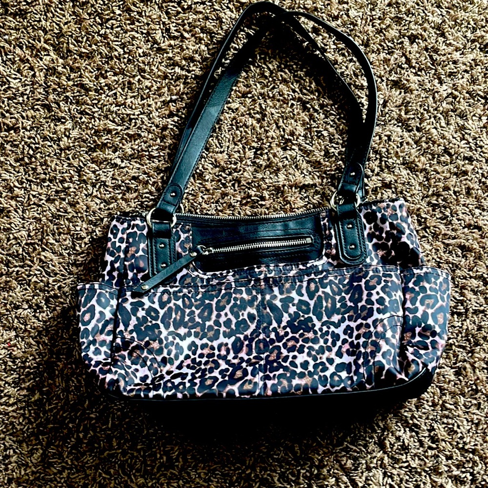 Rossetti brand leopard purse